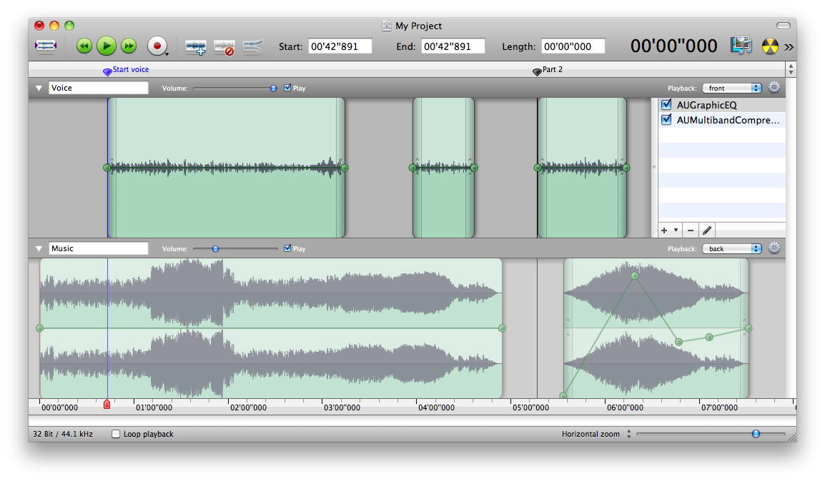 free recording and editing software for mac